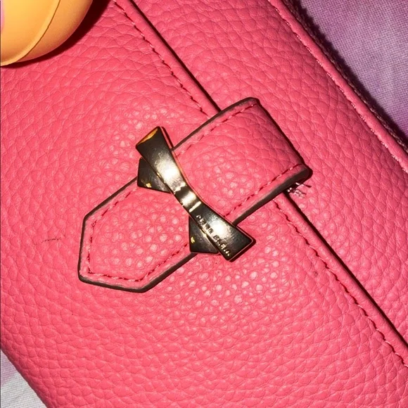 NWOT AK - Pink Leather Women's Wallet - Picture 2 of 4